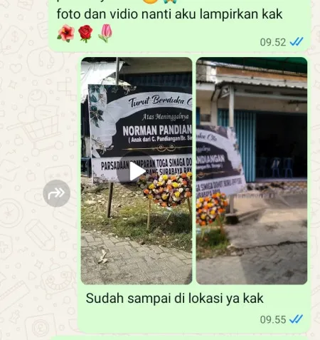 Pengiriman Karangan Bunga Sunggingwarno Gabus